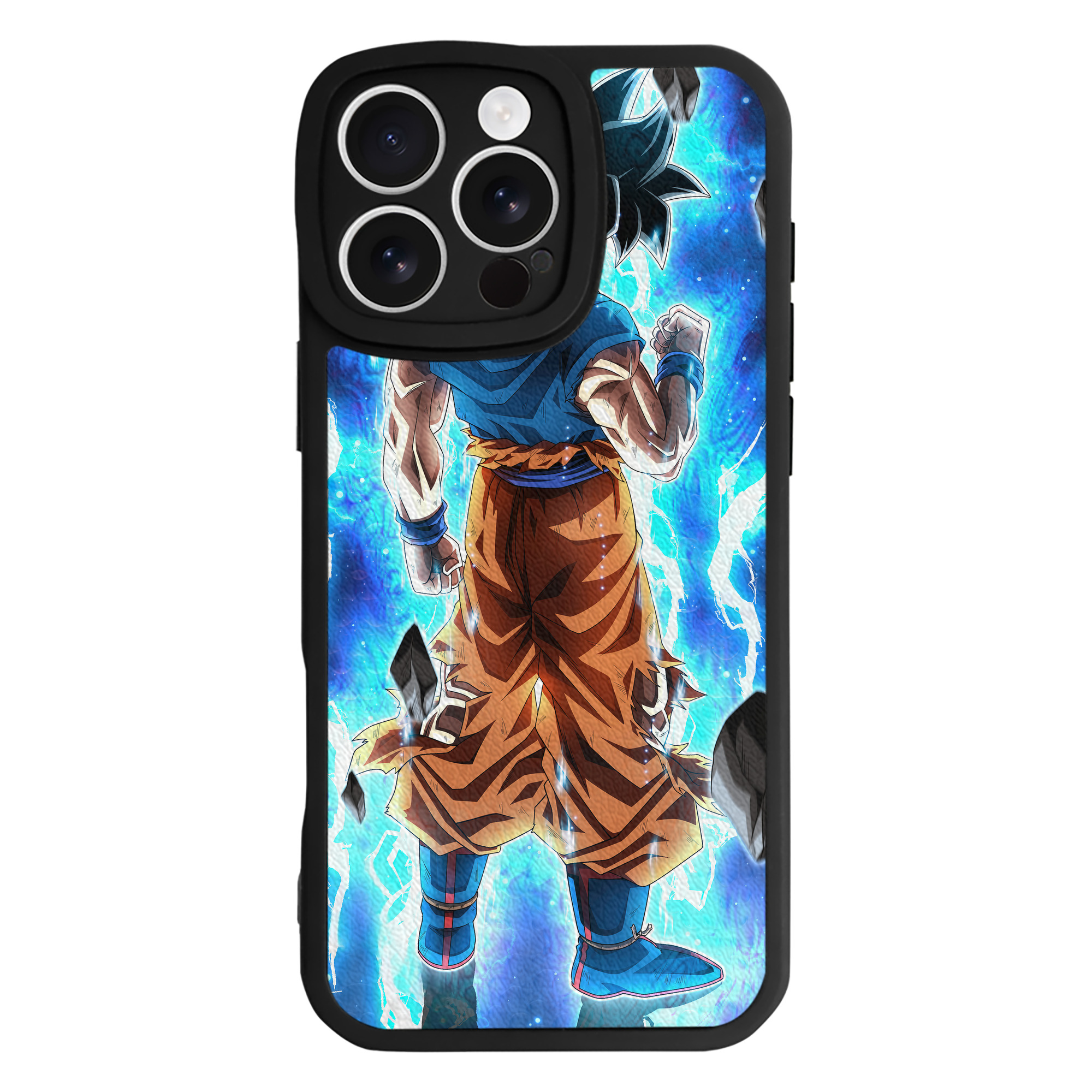 （画像用） ドラゴンボール DRAGON BALL 【iPhone 16シリーズ対応】シリコンスマホケース（レザー調） 材質：シリコン